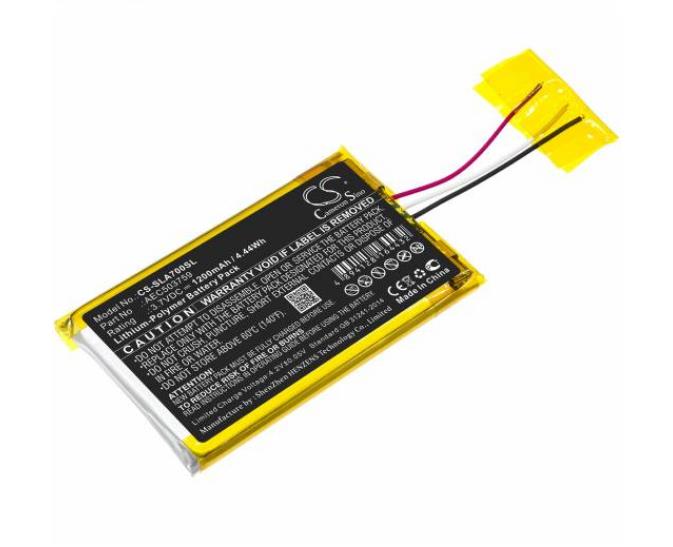 Replacement Steelseries Wireless Headset Battery (3.7V, 1.2Ah, Li-Poly)