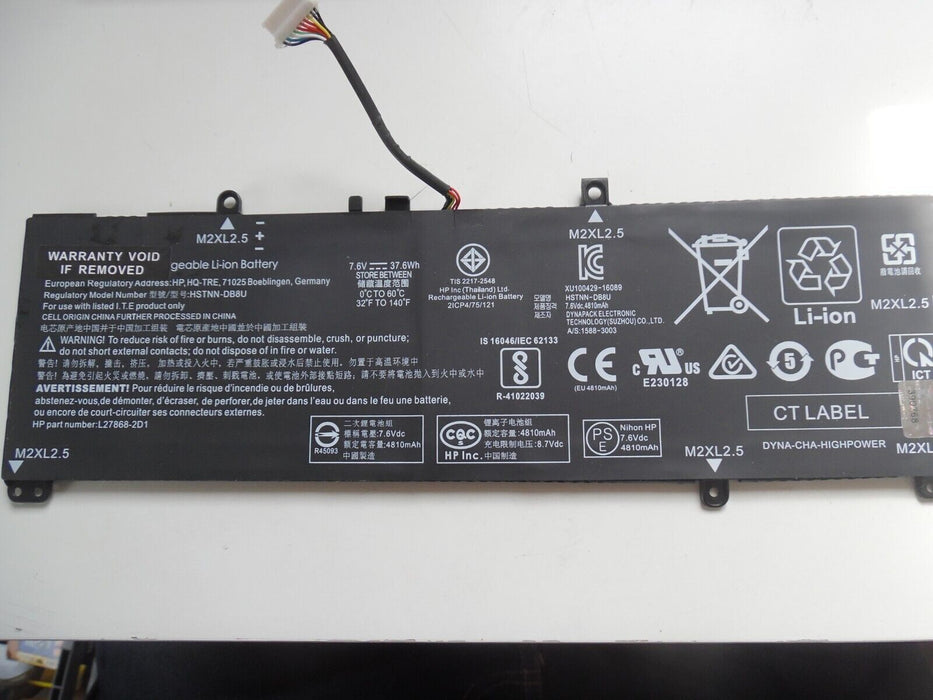Replacement HP Battery MM02XL 4810mAh for HP Pavilion Laptop 13-an0000