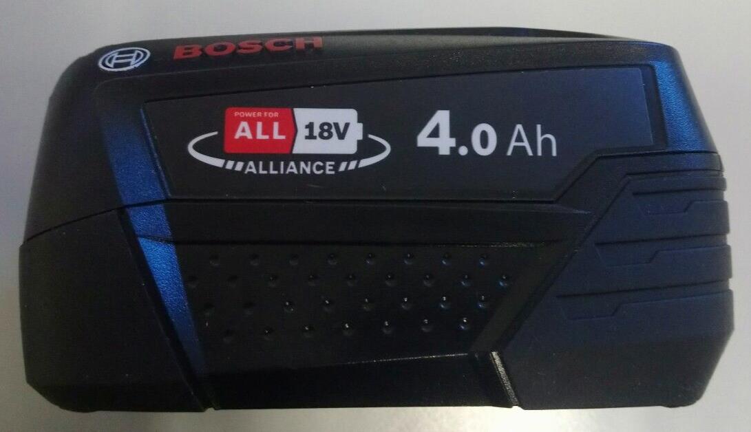 Bosch Battery Pack PBA 18V 4.0Ah 72Wh