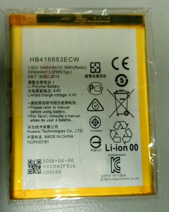 Internal battery For Google Huawei Nexus 6P HB416683ECW