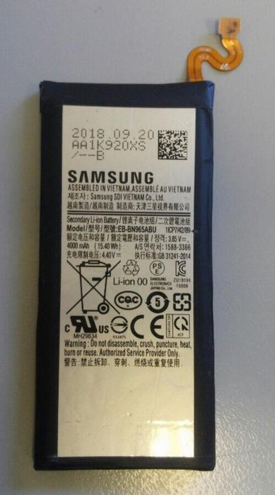 Samsung Used Battery  4000mAh 3.85v 15.40Wh For Galaxy Note9 EB-BN965ABU