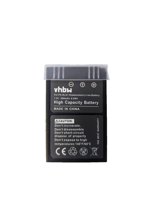 Battery for Olympus PS-BLS1 900mAh