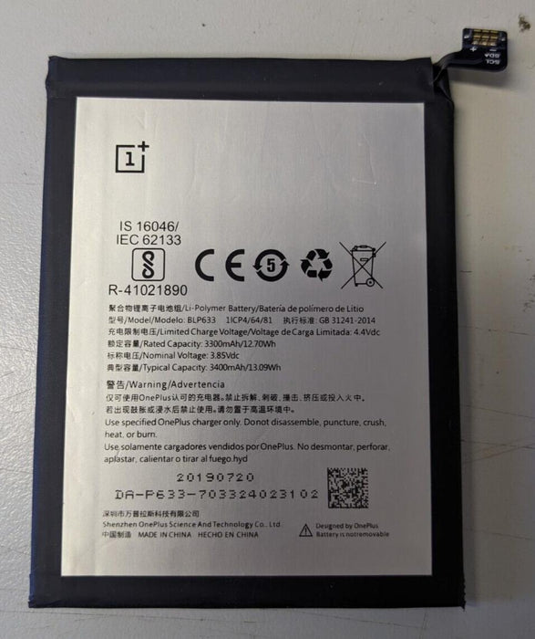 OnePlus BLP633 Battery for OnePlus 3T - A3010 A3003 - 3400mAh NEW