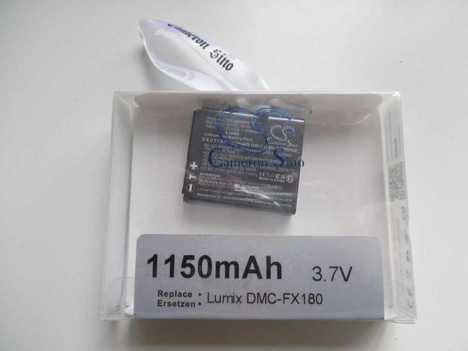 Li-ion Battery for Panasonic Lumix DMC-FX180, brand new, boxed