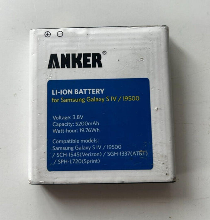 Anker Extended Battery for Samsung Galaxy S4, SIV, S IV