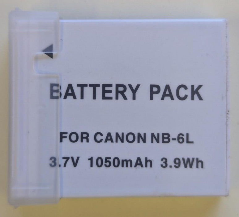 Battery for Canon NB-6L PowerShot 1050mAh D10 / D20 / D30