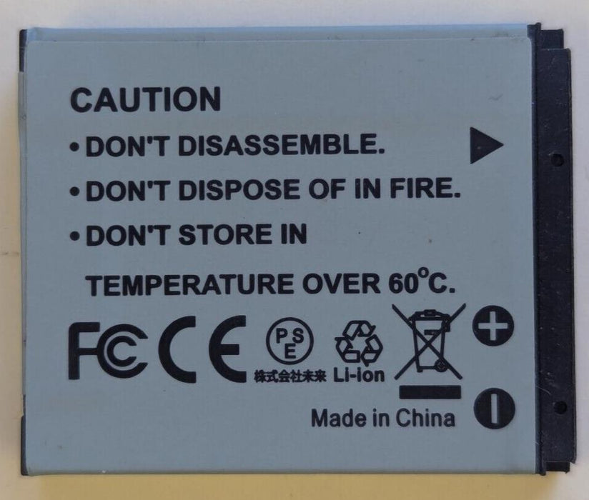 Battery for Canon NB-6LH PowerShot 1800mAh D10 / D20 / D30