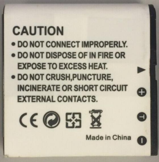 Replacement Battery for USED Casio NP-40, NP-40DCA, NP-40DBA, Exilim Zoom1500mAh