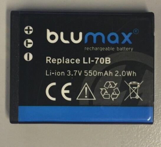 Replacement Olympus Li-70B Battery 550mAh