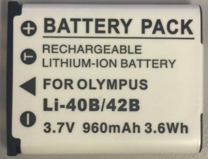 Replacement Olympus Li-70B Battery 960mAh