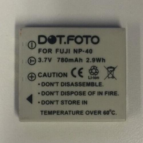 Replacement Battery for Fujifilm NP-40 900mAh