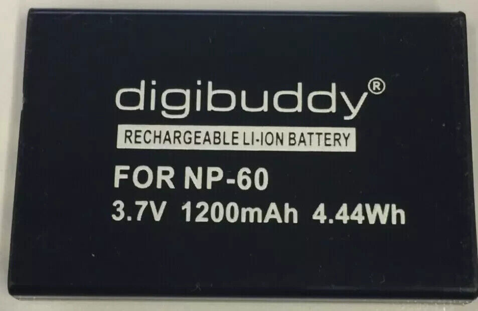 Replacement Battery for Casio NP-60 1200mAh