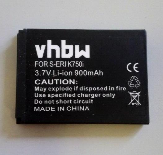 Vhbw New replacement battery For K800i (600mAh)