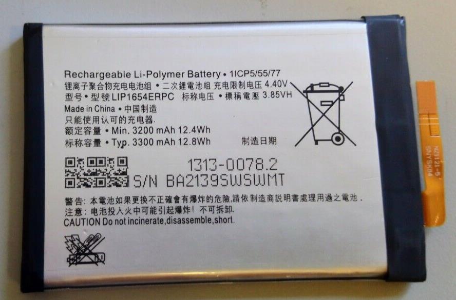 Replacement Battery Sony Xperia L3 LIP1654ERPC 3300mAh I3312 I4312 I4332 I3322