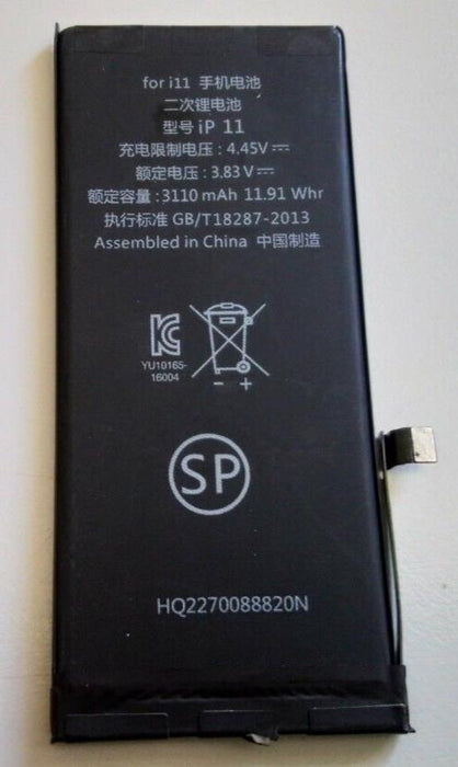 Replacement Battery for iPhone 11 (3110mAh)
