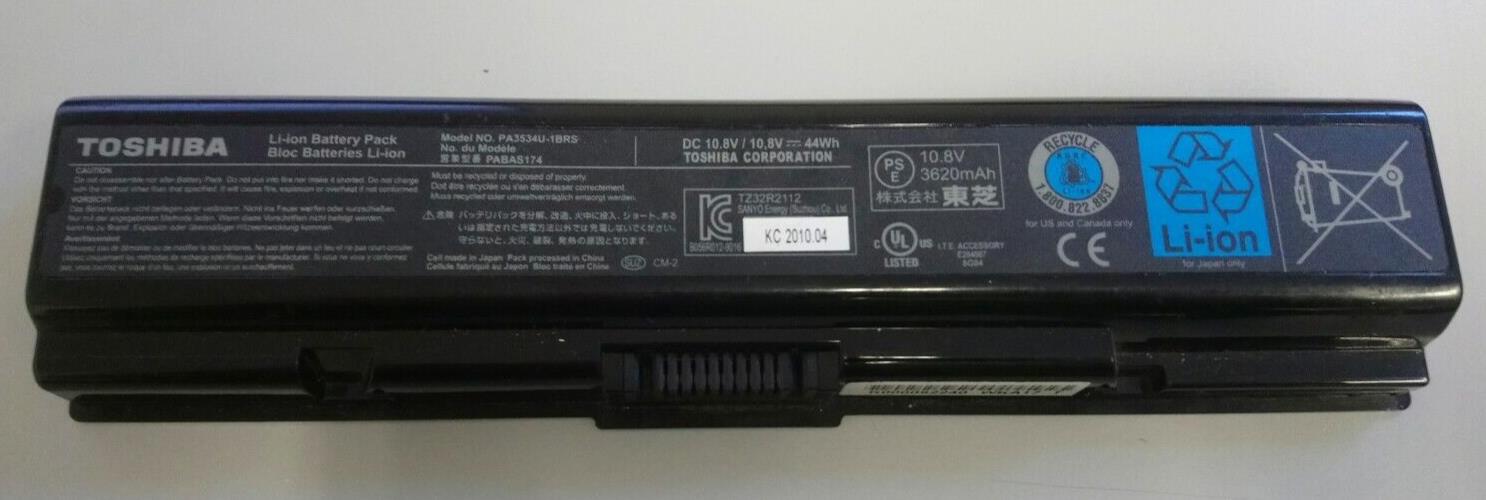 PA3534U-1BAS used Battery For Toshiba Satellite A210 A505 L305D (3620mAh)