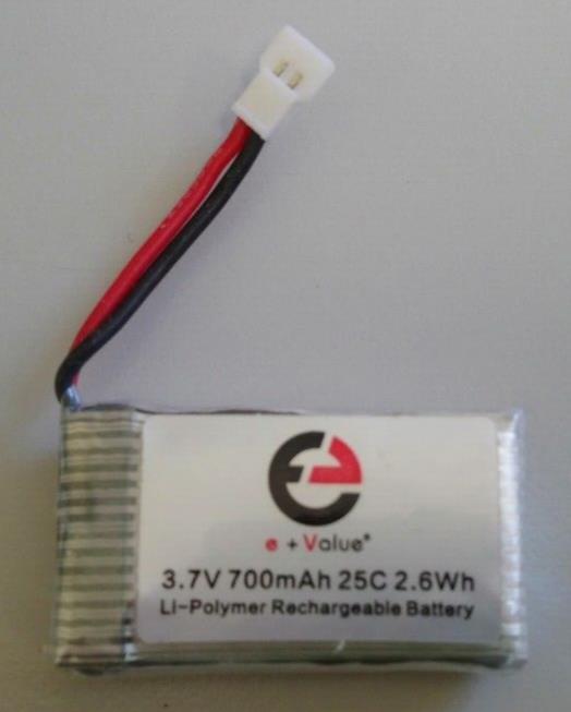 Replacement Battery for Sennheiser PXC 550 - 3.7V 700mAh LiPo AHB413645PCT