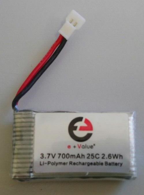 Replacement Battery for Sennheiser PXC 550 - 3.7V 700mAh LiPo AHB413645PCT