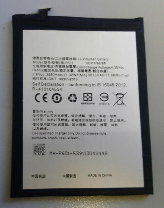 NEW 2980mAh BLP601 Battery For OPPO A59 A59M A59S A53 A53T A53M F1S Mobile Phone