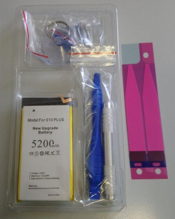 For Samsung S10 Plus G975 Replacement Battery 5200mAh with Adhesive and tools