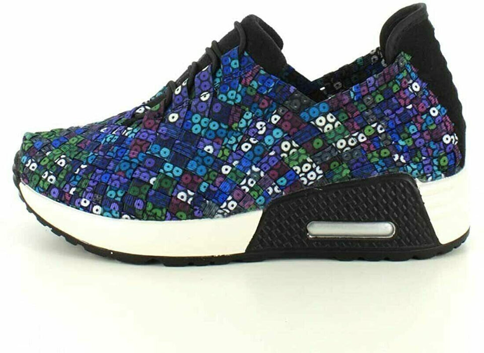 Bernie Mev Womens Best Victoria Sneaker Trainers Sapphire UK 6.5 (Eur 39)