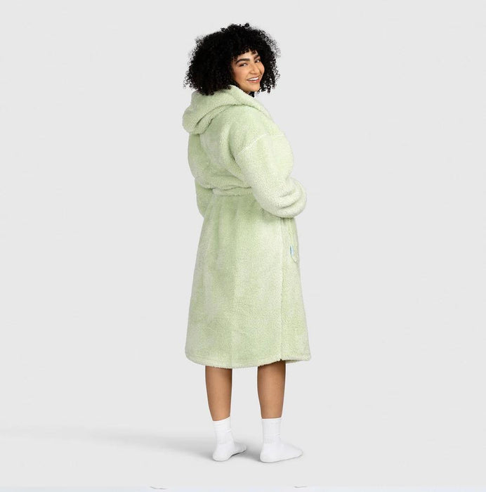 The Oodie Blanket Robe: Dressing Gown - Plush Green - Adult