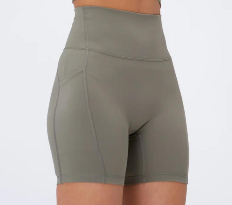 Adanola Ultimate Pocket Crop Shorts - Olive Green