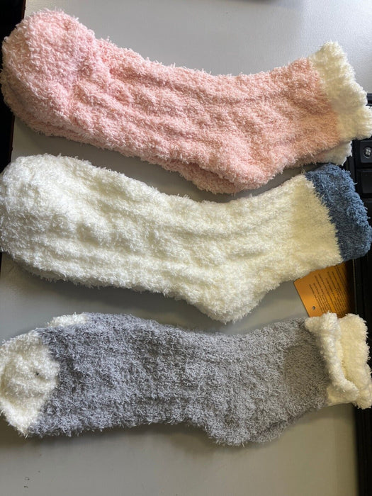 7Pairs Ladies Women Winter Warm Soft Fluffy Bed Socks Lounge Slipper Fleece Sock