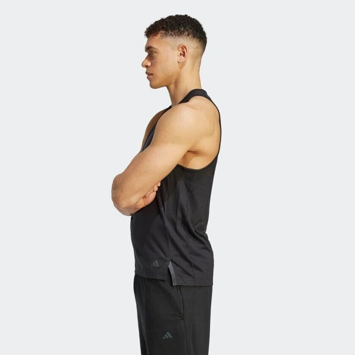 ADIDAS YOGA TRAINING TANK TOP BLACK M