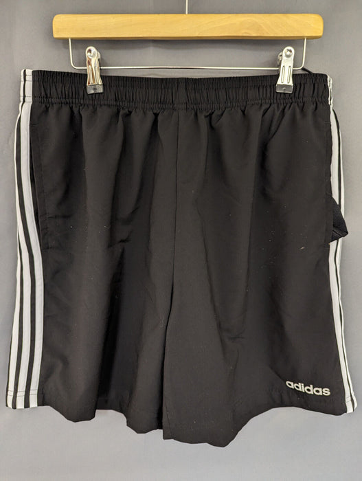 Adidas Essentials Linear Mens Shorts - Black XLarge