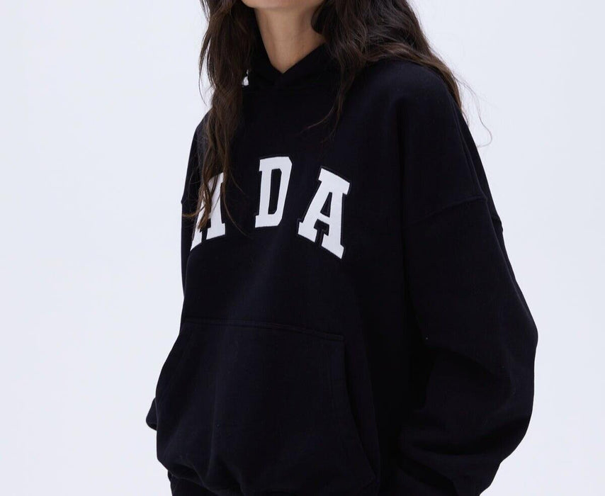 ADA Oversized Hoodie Black Medium