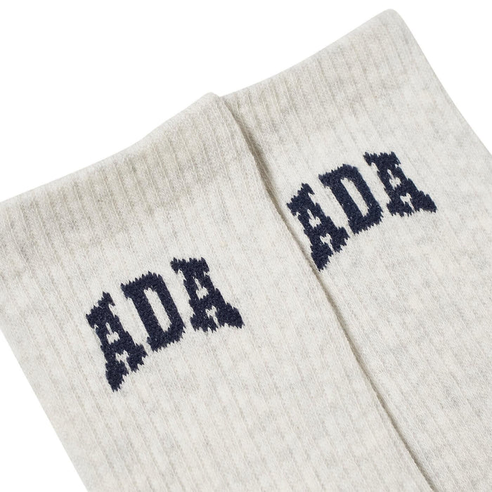 Adanola Women's ADA Socks Light Grey Melange/Navy