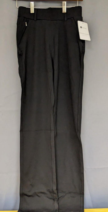 Afinite Straight Leg Black Work Trousers Size X Small