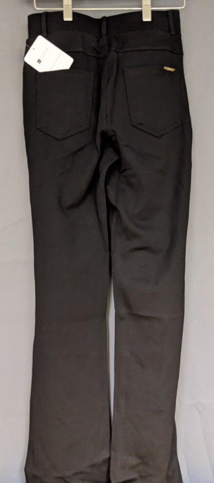 Afinite Straight Leg Black Work Trousers Size X Small