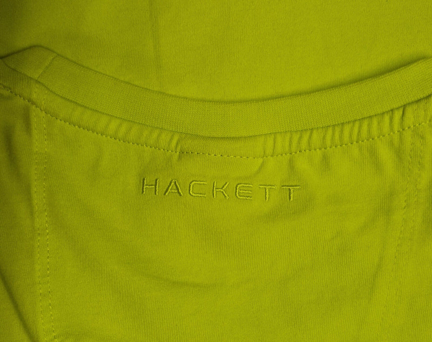 Hackett London Aston Martin T Shirt - Yellow XL