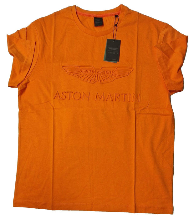 Hackett London Aston Martin T Shirt Orange Large