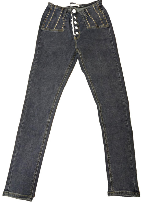 PHANIE Blue Jeans - High Rise - UK12L