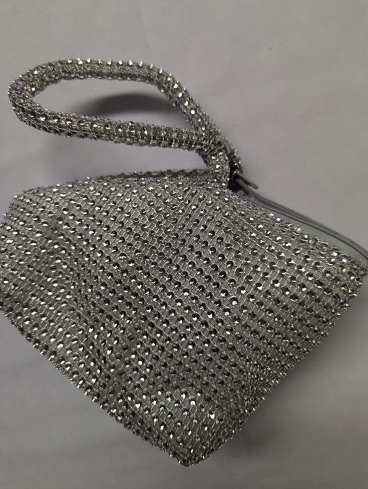 Sparkling Silver Womans Small Bag/Purse