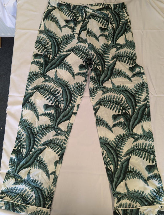 Desmond & Dempsey Pyjama Bottoms - Green - Medium