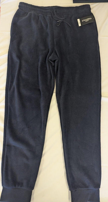 Mens Essential Navy Lounge Wear Joggers Medium