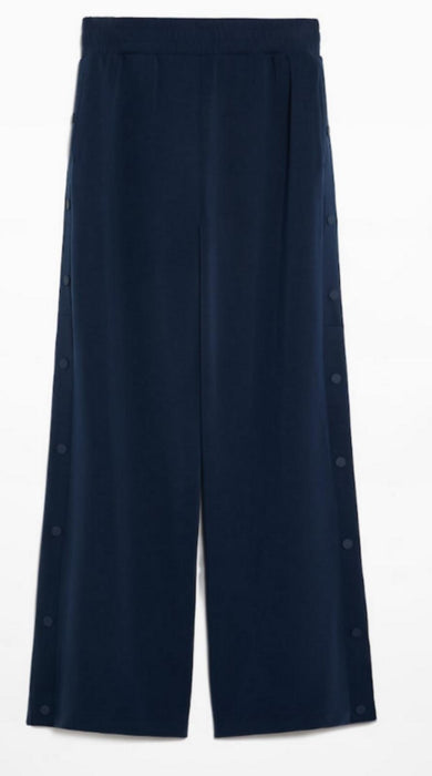 OYSHO Soft-touch wide-leg trousers with modal and buttons - Small