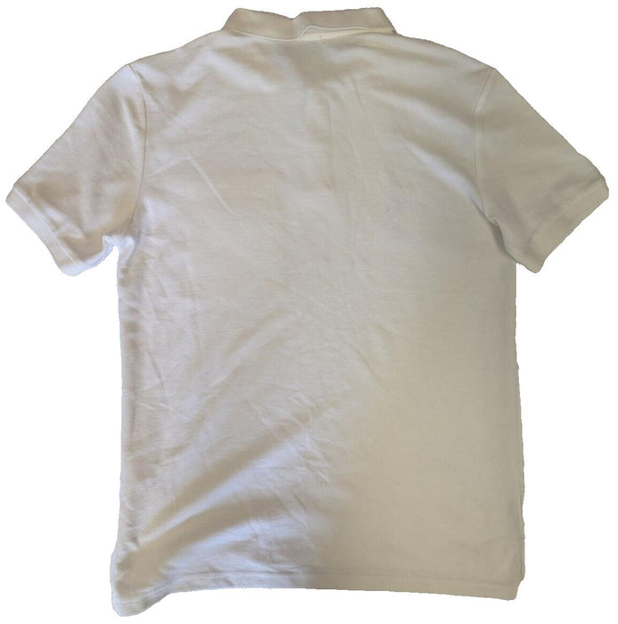 Prada White Polo Shirt - W/ Top Pocket - Medium