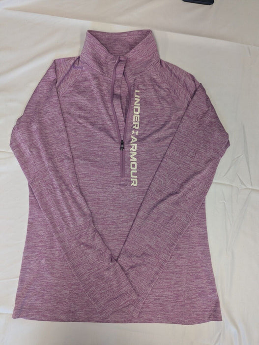 Under Armour Womans Pink Medium Half Zip