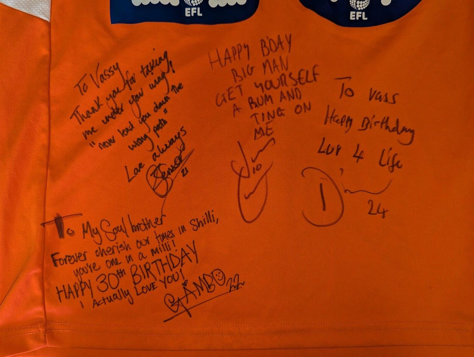 Luton Signed Birthday Present Top - Small