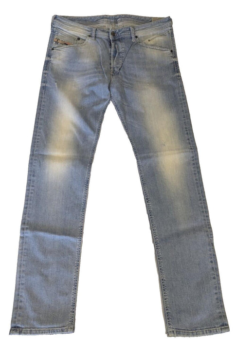 Diesel Belther Regular Slim Tappered Blue Jeans W-34 / L-34