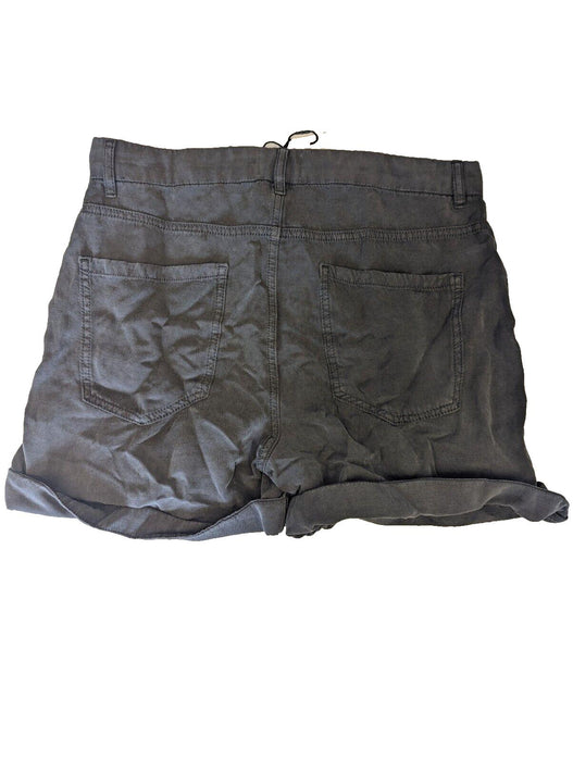 hush karli short washed black size 10