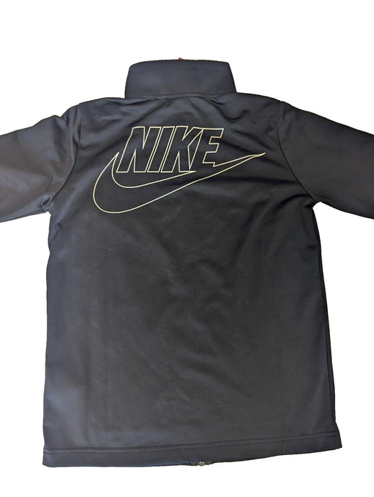 Nike Youth Unisex Black Zip Track Jacket Large