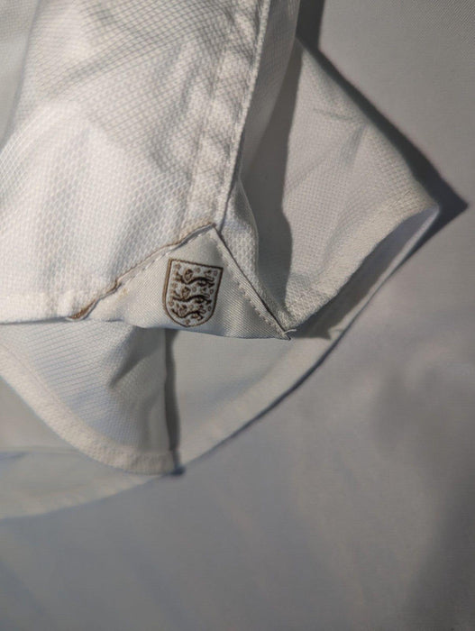 M&S White England Shirt 17.5 Neck