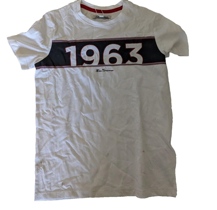 Kids Ben Sherman 1963 T Shirt Size 8-9 Years