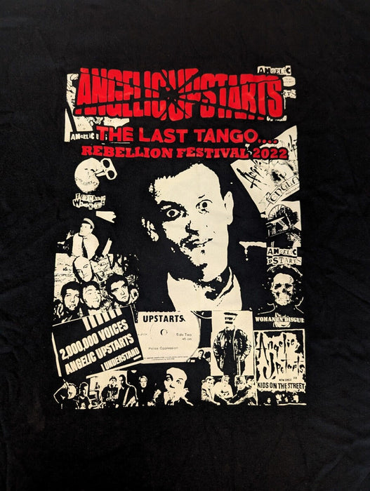 Angelo Up Starts The Last Tango Black T Shirt 2XL